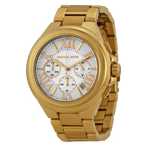 camille michael kors black and gold|Michael Kors camille watch.